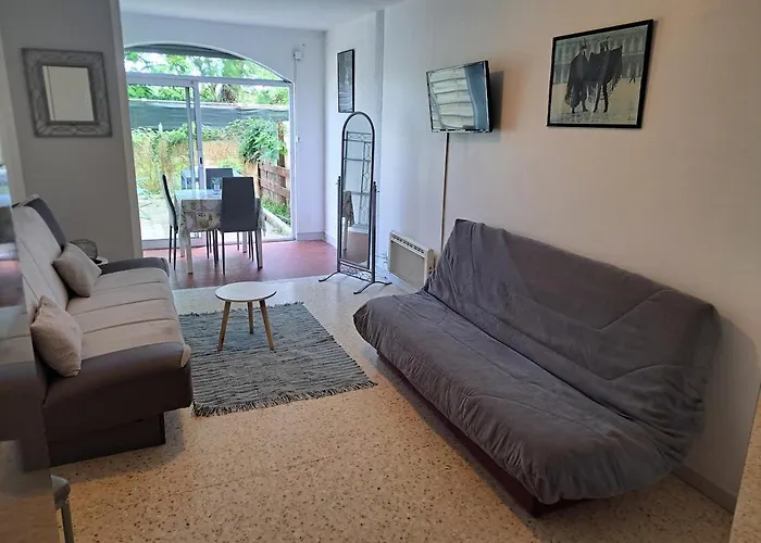 Cap City, Modeste Rez-de-jardin 500m Et Du Port